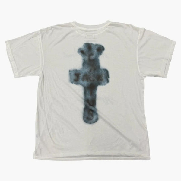 Travis Scott x sousedství Kreslení Tee White