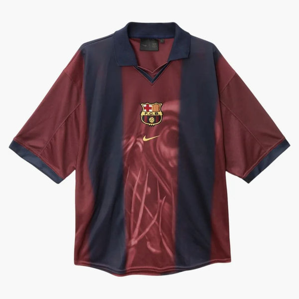 Travis Scott X Nike X Fc Barcelona Retro 2000/01 Home Skeleton Jersey Multicolor