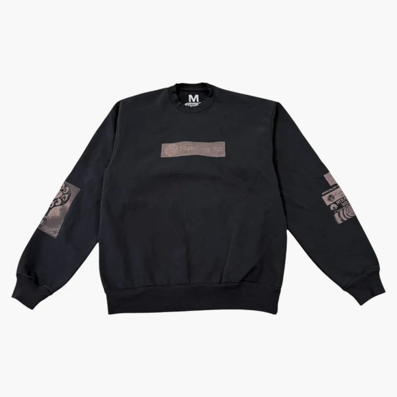 Travis Scott X Online Ceramics Utopia CrewNeck Black