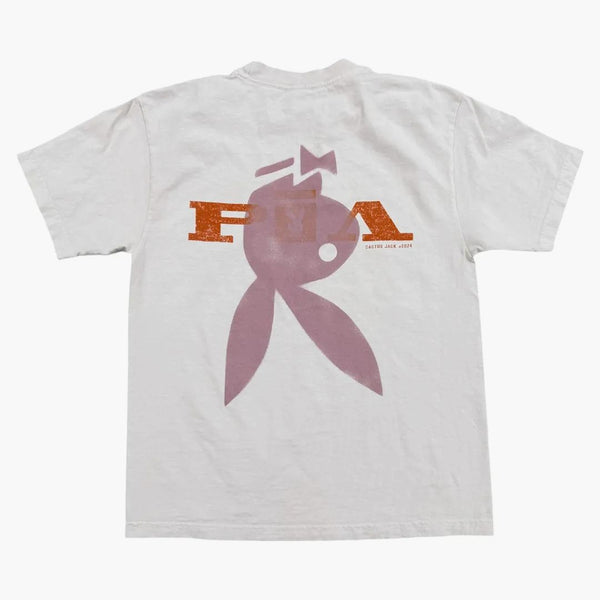 Travis Scott X Playboy I Tee White