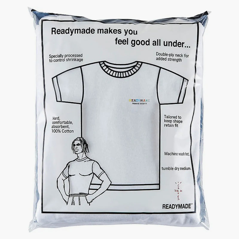 Trička Travis Scott X Readymade (3 Pack) bílá