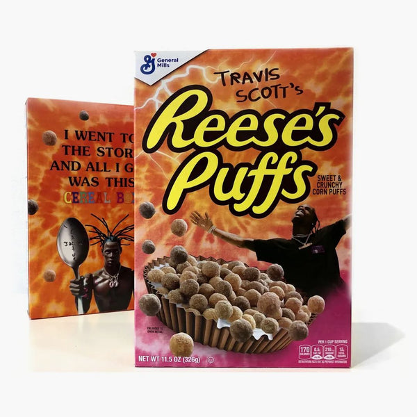 Travis Scott X Reese's Puffs Cereal (nehodná pro lidskou spotřebu)