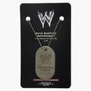 Travis Scott X Wwe Dog Tag Silver