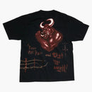 Travis Scott X WWE Know your Role the Rock Tee Black