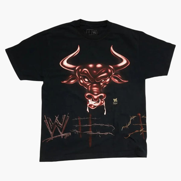 Travis Scott X Wwe Know Your Role The Rock Tee Black