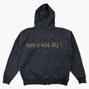 Travis Scott X Wwe Mankind Zip Hoodie Black