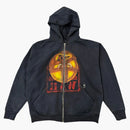 Travis Scott X Wwe Mankind Zip Hoodie Black