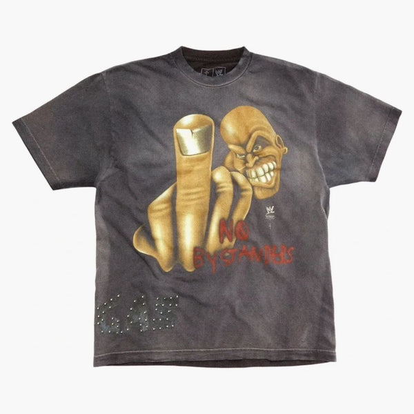 Travis Scott X Wwe No Bystanders Stone Cold Steve Austin Tee Black