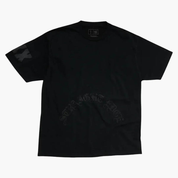 Travis Scott X Wwe Straight Edge Cm Punk Tee Black
