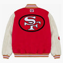 Tyler, The Creator Golf Wang X Nfl 49ers Letterman Jacket Red