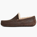 Ugg Ascot Leather Distressed Slipper Dusted Cocoa