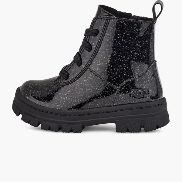 Ugg Ashton Lace Up Boot Glitter Black (batole)