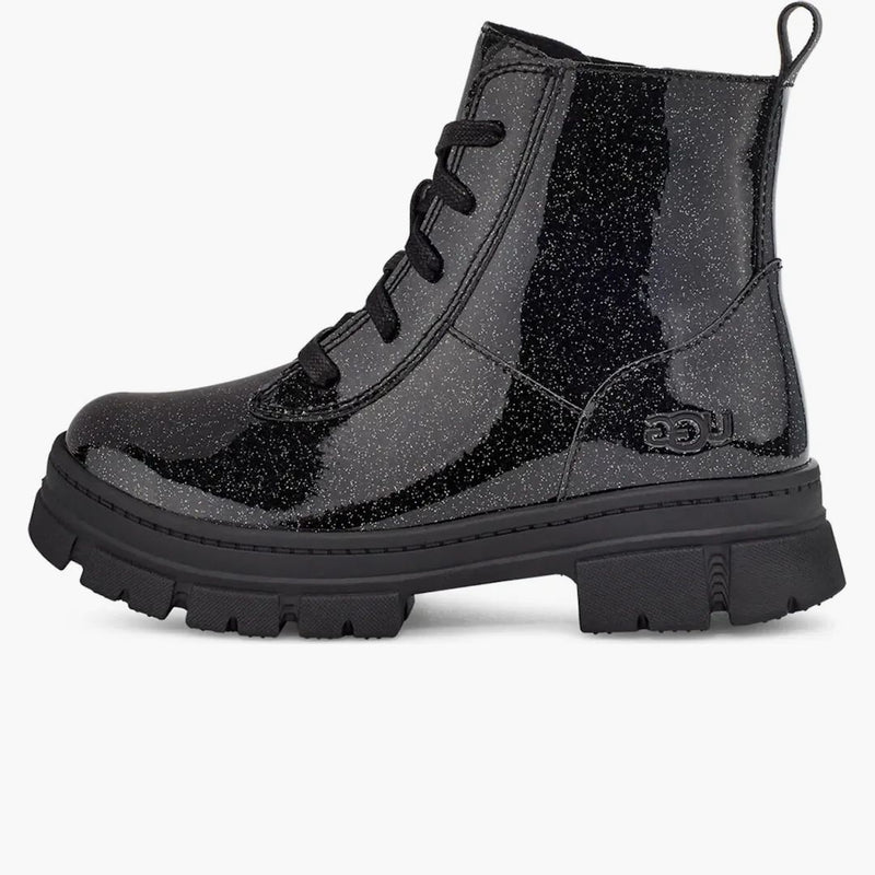 Ugg Ashton Krajka Up Glitter Boot Glitter Black (Kids)