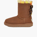 Ugg Bailey Bow Plaid Punk Boot Chestnut (Kids)