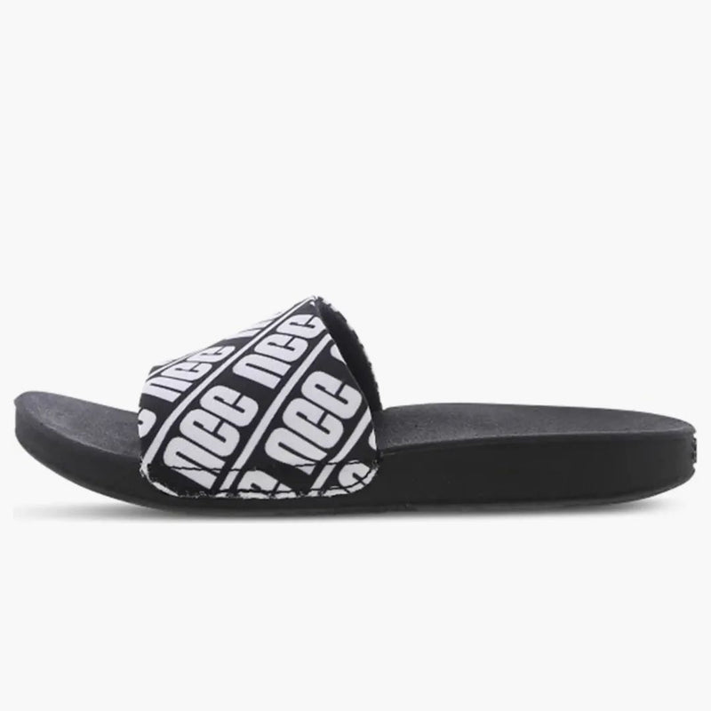 Ugg Beach Slide Black White (barn)