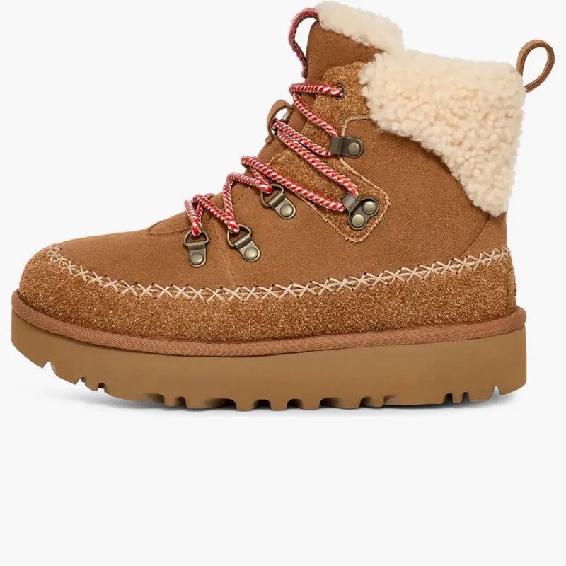 Ugg Castainta de bota de lace-up de ugg clásico (mujer)