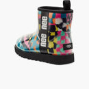 Ugg Classic Clear Mini Boot Checks Black Multi (Women's)