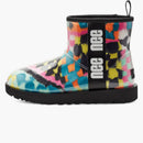 Ugg Classic Clear Mini Boot Checks Black Multi (Women's)