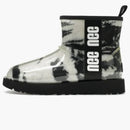 Ugg Classic Clear Mini Boot Marble White Black (Women's)