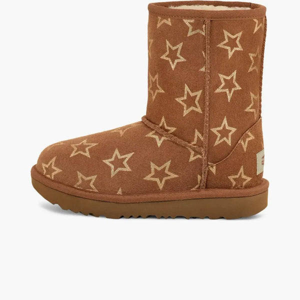 Ugg Classic II Iridescent Stars Boot Chestnut Gold Iridident (batole)
