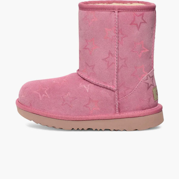 Ugg Classic II Iridescent Stars Boot Dusty Orchid Pink IridIdent (Kids)