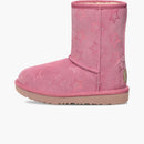 Ugg Classic II Iridescent Stars Boot Dusty Orchid Pink Iridident (niño pequeño)