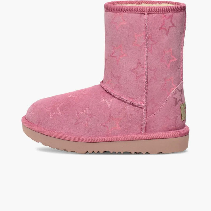 Ugg Classic II Iridescent Stars Boot Dusty Orchid Pink IridIdent (batole)