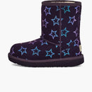 Ugg Classic II Iridescent Stars Boot Nightshade Purple Iridescent (Kids)