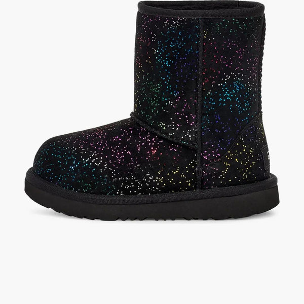 Ugg Classic II Shimmer Sky Boot Black Rainbow Metallic (batole)