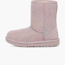 Ugg Classic II Shimmer Sky Boot Pale Smoke Rainbow Metallic (Kids)
