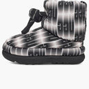 Ugg Classic Maxi Wavelengthth Short Boot Black White (Women's)