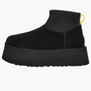 Ugg Classic Mini Dipper Boot Black Yellow (Women's)