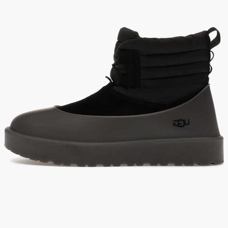 Ugg clásico mini bota de clima lace-up negro