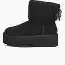 Ugg Classic Mini Maxi Curly Boot Black (Women's)