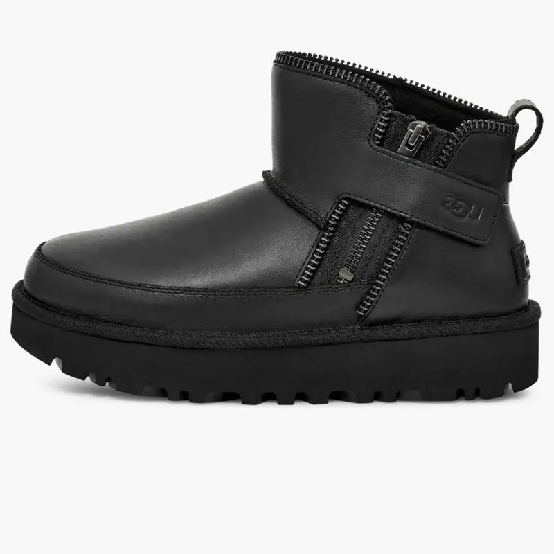 Ugg Classic Mini Moto Boot Black (Dámské)