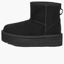 Ugg Classic Mini Platform Boot Black (Kids)