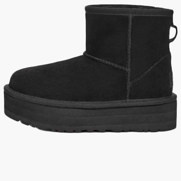 UGG Classic Mini Platform Boot Black (Kids)