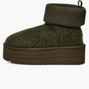 Ugg clásica mini plataforma fielted Boot Forest Night (femenina)