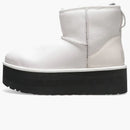 Ugg Classic Mini Platform Matte Boot Ultra Matte White (women's)