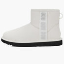 Ugg Classic Mini Side Logo Boot Ultra Matte White (Women's)