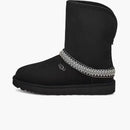 Ugg Classic Short Crescent Boot Black (Women's)