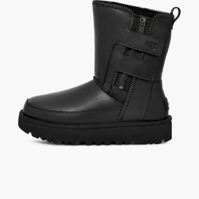Ugg Classic Short Moto Boot Black (Dámské)