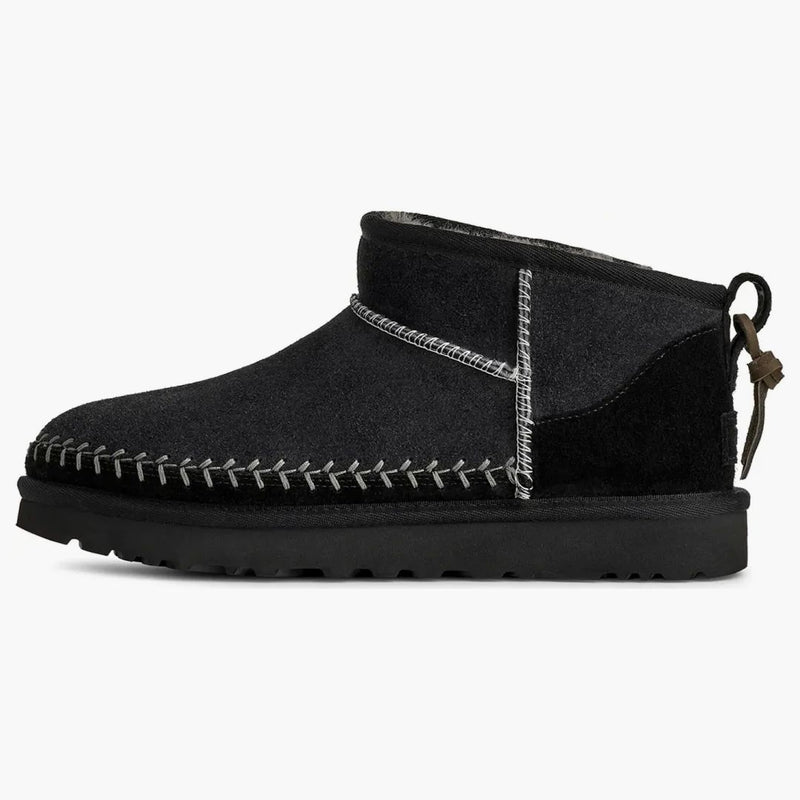 Ugg Classic Ultra Mini Biarritz Boot Black (women's)
