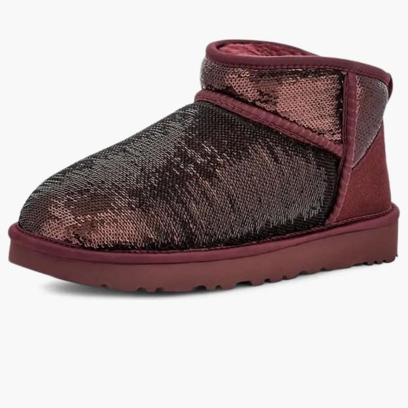 Ugg Classic Ultra Mini Boot Mirror Ball Wild Grape (Women's)