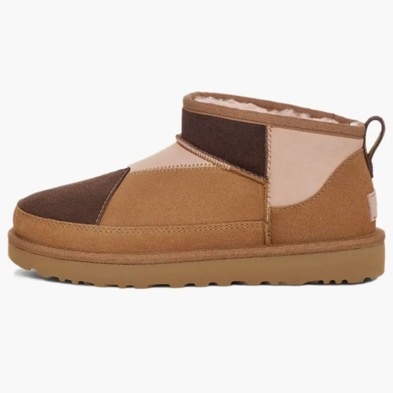 Ugg Classic Ultra Mini Boot Reimagined Chestnut Multi (women's)