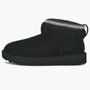 Ugg Classic Ultra Mini Maxi Curly Boot Black (Women's)