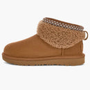 Ugg Classic Ultra Mini Maxi Curly Boot Chestnut (Kids)