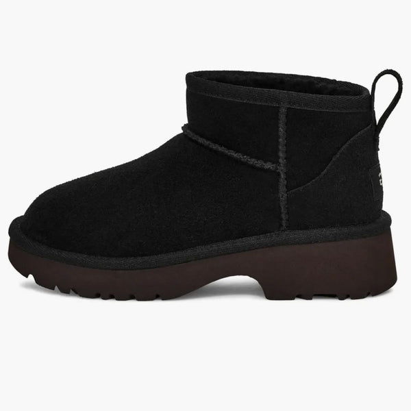 Ugg Classic Ultra Mini New Heights Boot Black (kids)