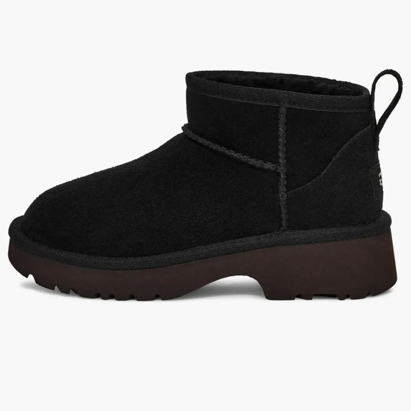 Ugg Classic Ultra Mini New Heights Boot Black (kids)