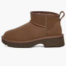 Ugg Classic Ultra Mini New Heights Boot Hickory (Kids)